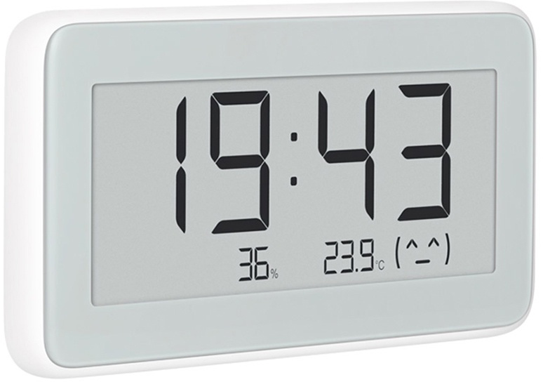 Часы-измеритель температуры и влажности Mijia Temperature And Humidity Electronic Watch (LYWSD02MMC) #1