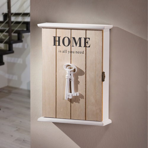 Ключница настенная ХИТ - декор "Home" с 6 крюч., 1 шт - купить с ...