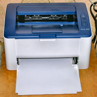Xerox Принтер лазерный Phaser 3020BI, белый, синий #5, Ковпак Александр