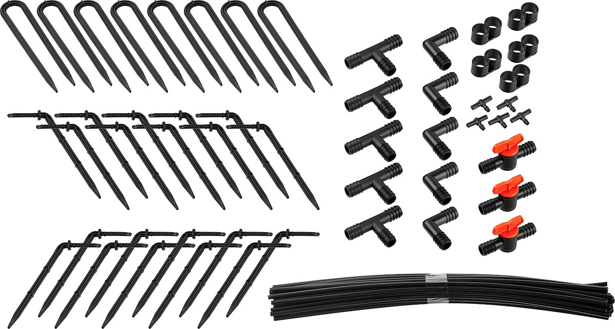 Расширительный комплект GRINDA для системы капельного полива от емкости, на 20 растений,425273