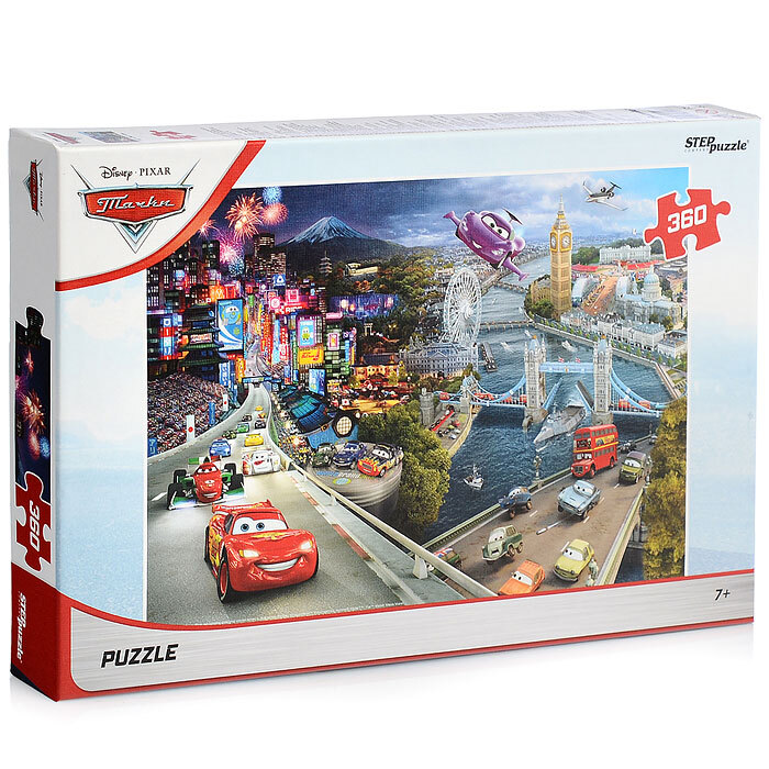 Пазлы Step Puzzle 360 элементов "Тачки-4" Disney (96122) - купить с ...