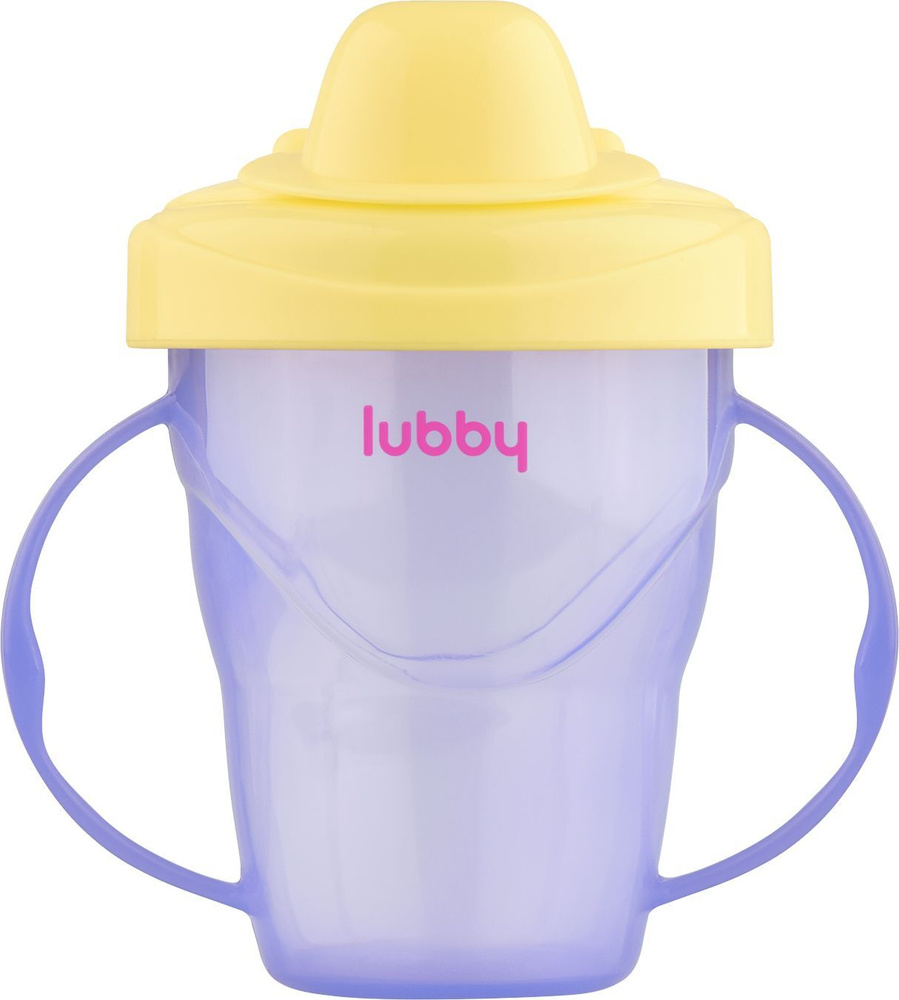 Lubby Поильник-непроливайка с твердым носиком, от 9 мес., 175 мл ...