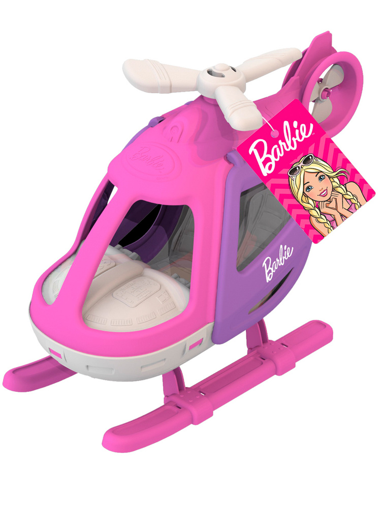 Транспорт кукольный Нордпласт "Вертолет Barbie" (без инд. коробки)  #1