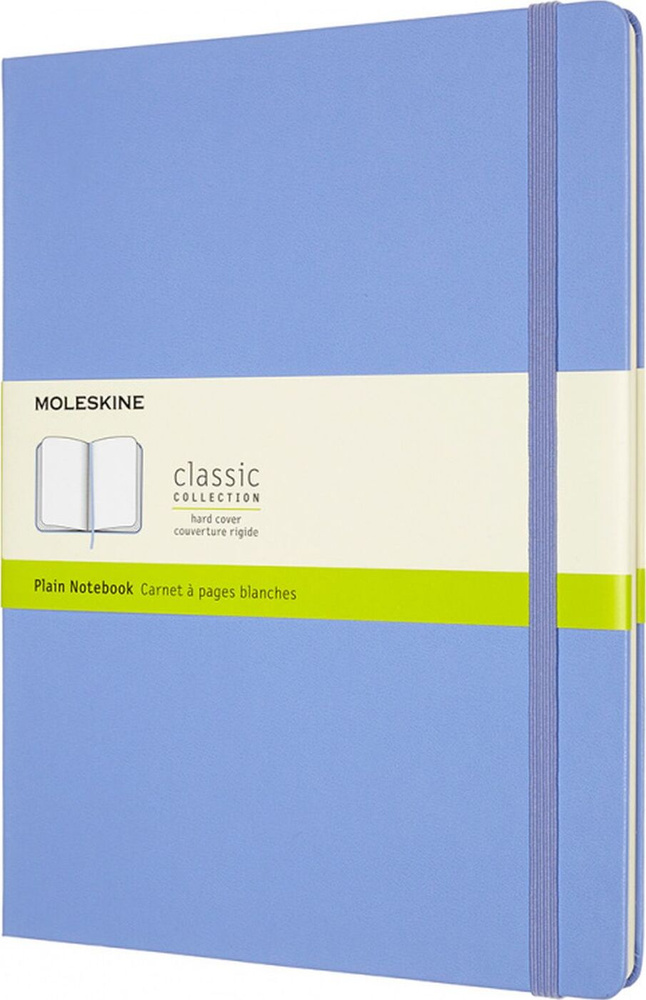 Блокнот Moleskine Classic XL,192 стр., голубой, нелинованный 1214889(QP092B42)  #1