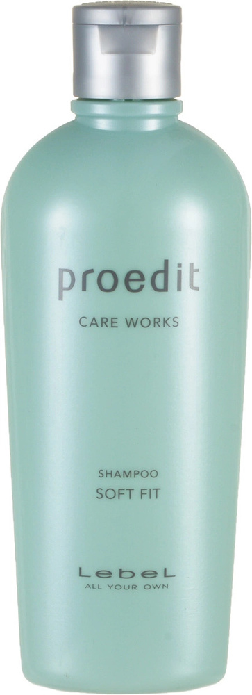 Lebel Proedit Care Works Shampoo Soft Fit Шампунь для жестких и непослушных волос, 300 мл  #1