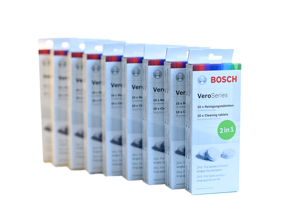 Набор таблеток Bosch TCZ8001 MultiPack XXL, для очистки кофемашин от эфирных масел  #1