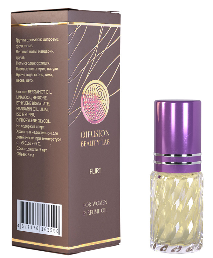 Difusion Beauty Lab Масляные Духи Flirt (Флирт)/по мотивам аромата Moon Sparkle, 5 мл, женские  #1
