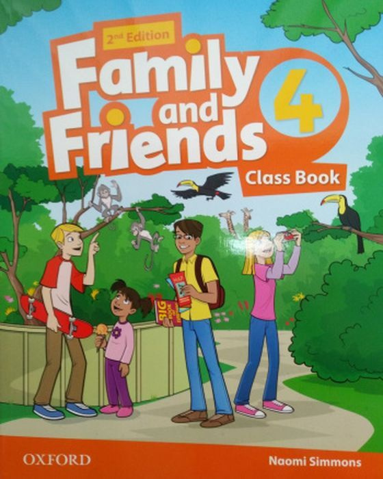 Family and Friends: Level 4: Class Book + Workbook + DVD | Симмонс Наоми #1