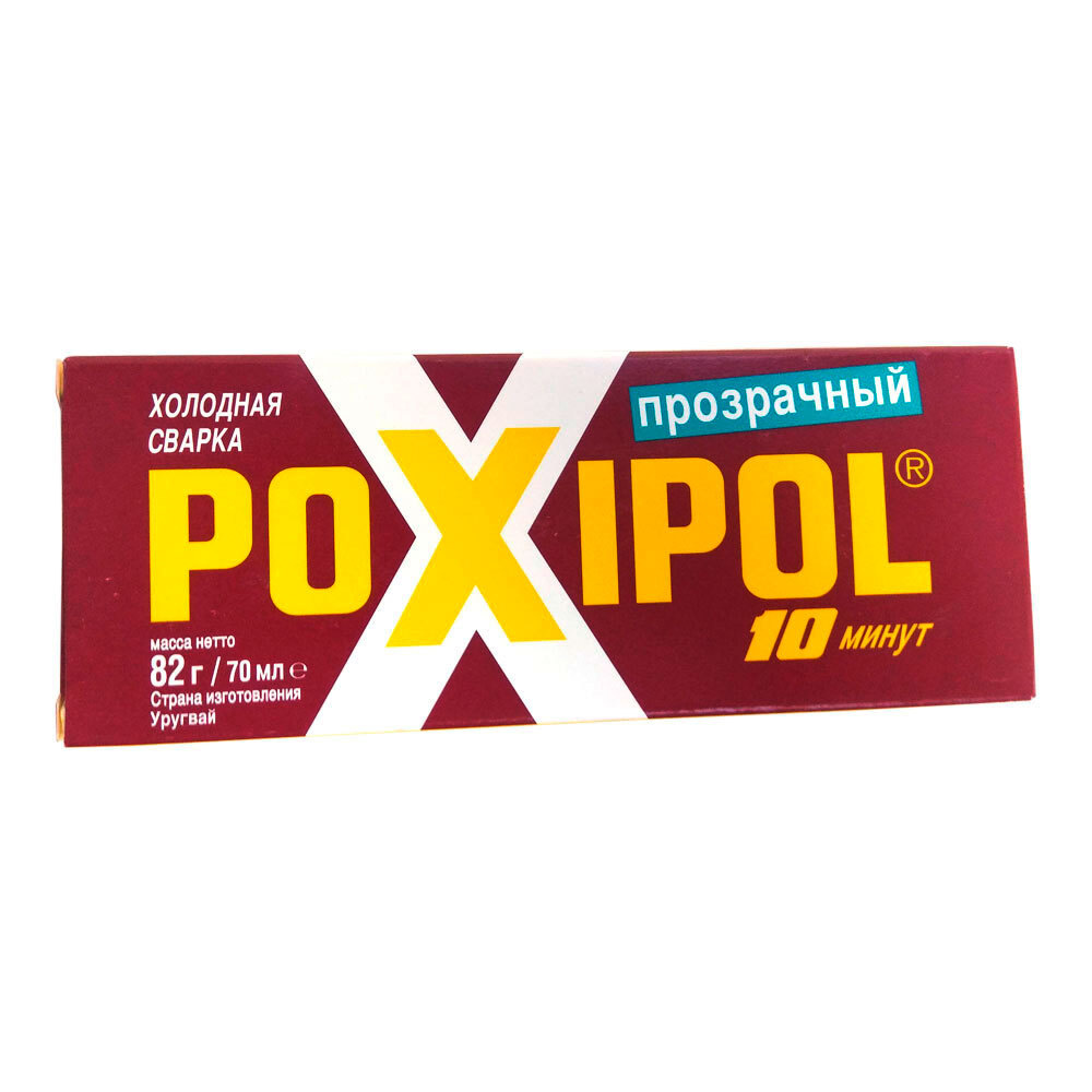 Клей POXIPOL Холодная сварка прозрачный (70мл) #1