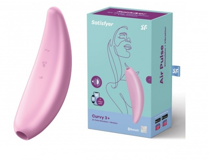 Вакуумно-волновой вибростимулятор Satisfyer Curvy 3+  #1