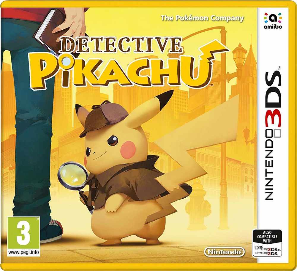 Игра Detective Pikachu (Nintendo 3DS, Английская версия) #1