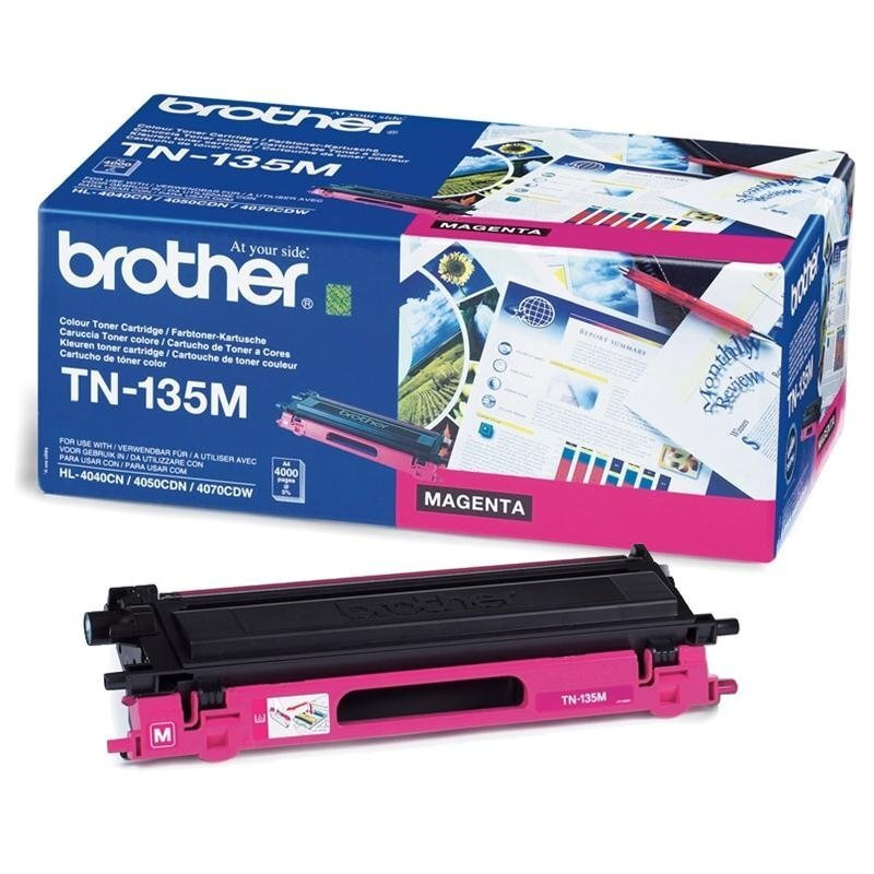Картридж Brother TN-135M для HL-4040CN/4050CDN, DCP-9040CN, MFC-9440CN (4000 стр. пурпурнай)  #1