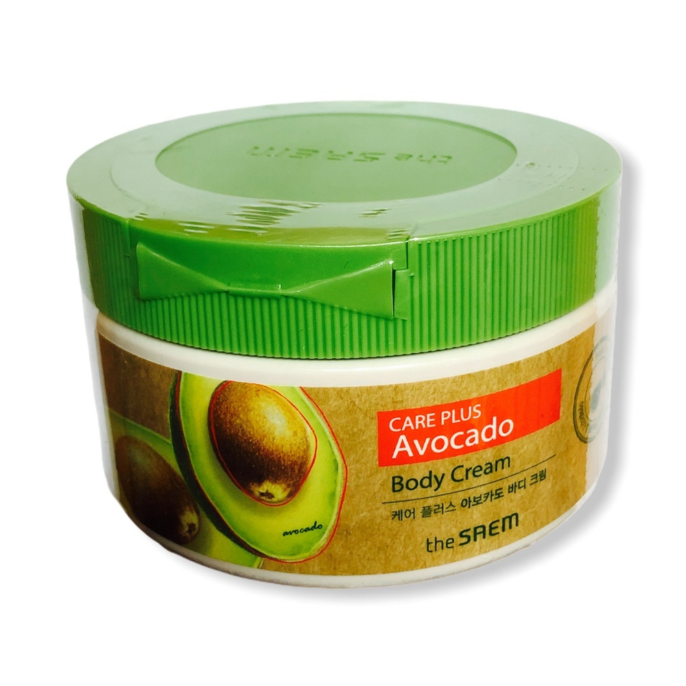 The Saem Крем для тела с авокадо 300мл Care Plus Avocado Body Cream 300ml #1