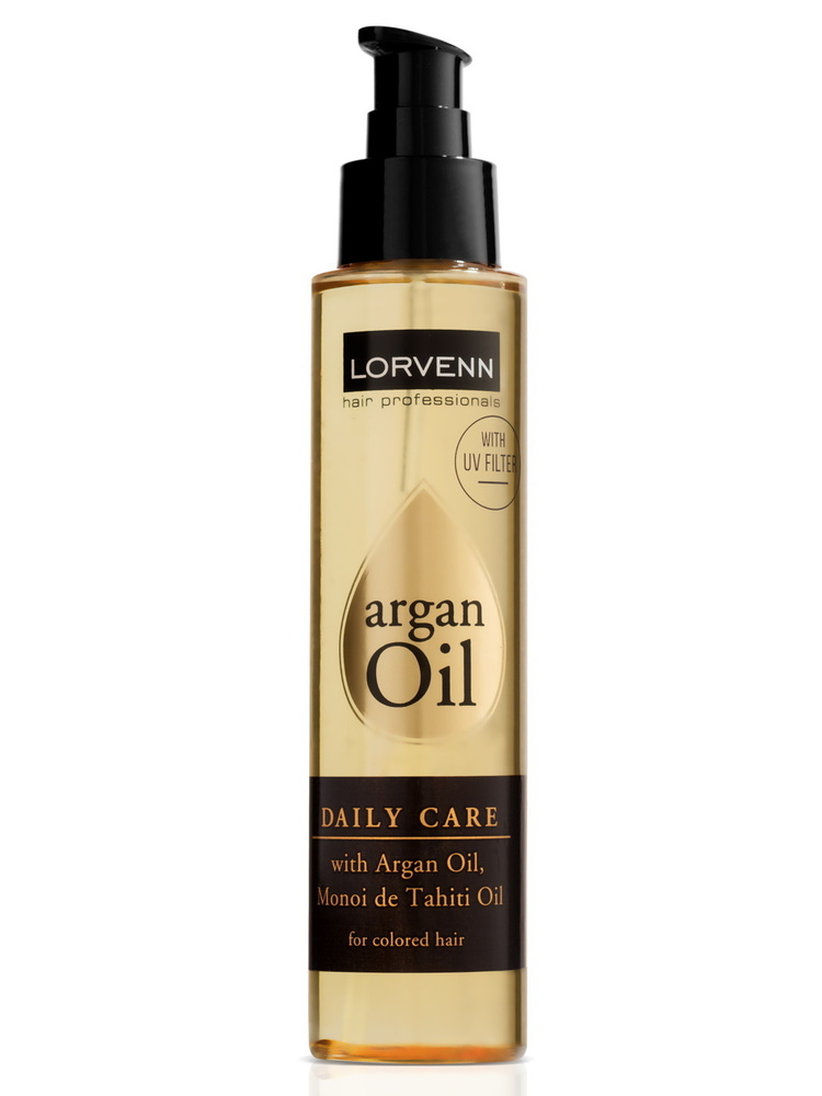 LORVENN HAIR PROFESSIONALS Масло ARGAN OIL для ежедневного ухода деликатное 125 мл  #1