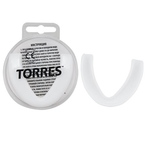 Капа боксерская TORRES PRL1023WT, белая #1