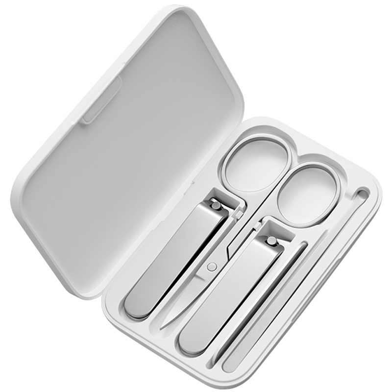 Маникюрный набор Xiaomi Mijia Nail Clipper Five Piece Set (MJZJD002QW) 5 в 1, белый  #1