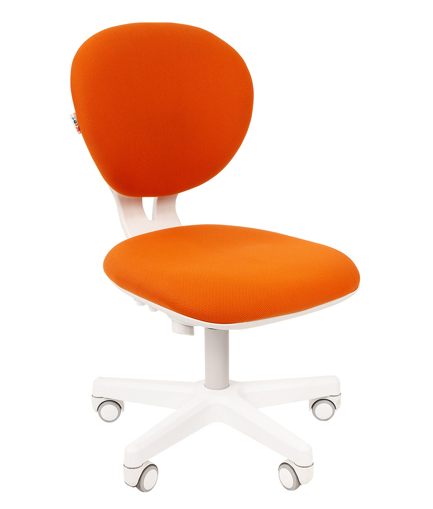 Детское компьютерное кресло CHAIRMAN KIDS 108 ткань, оранжевый  #1