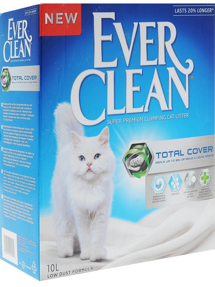 Ever Clean Наполнитель Глиняный Комкующийся 9400г. #1