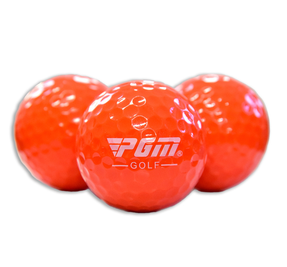 Мячи для гольфа оранжевые PGM (3 мяча) #1