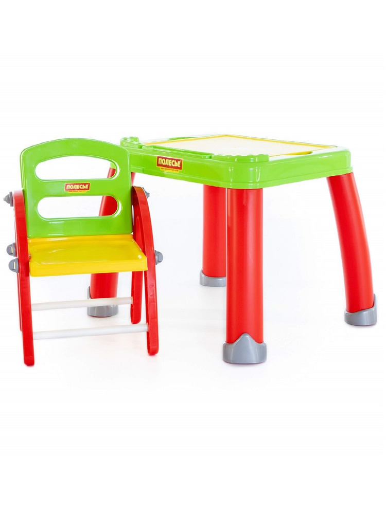 Детский стол для обучения со стулом "Набор дошкольника" (в коробке)  #1