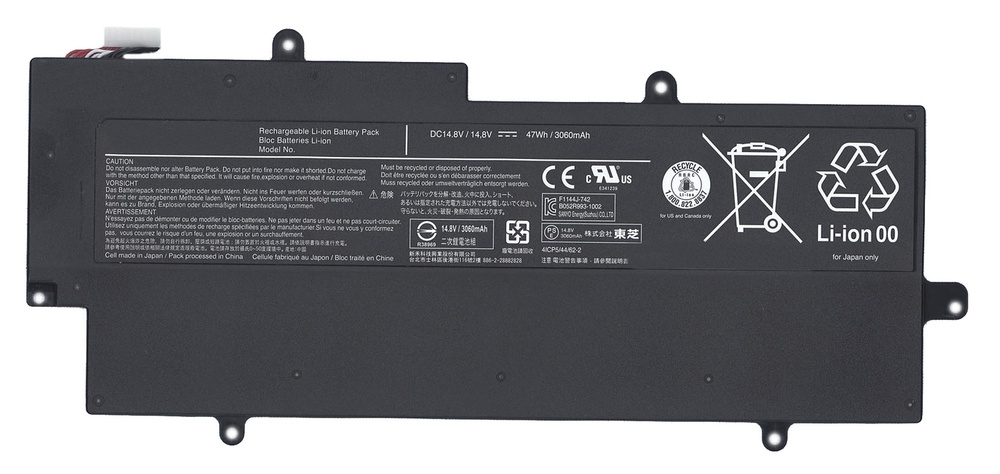 Аккумулятор для ноутбука Toshiba Z930-G1S 47Wh 14.8V #1