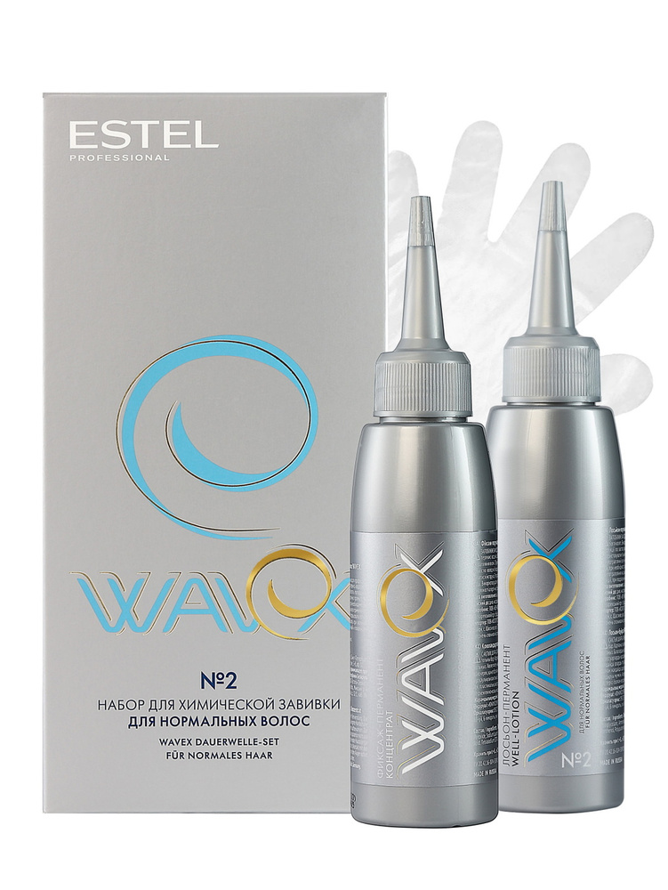 ESTEL PROFESSIONAL Набор WAVEX для завивки волос №2 для нормальных волос 2*100 мл Уцененный товар  #1