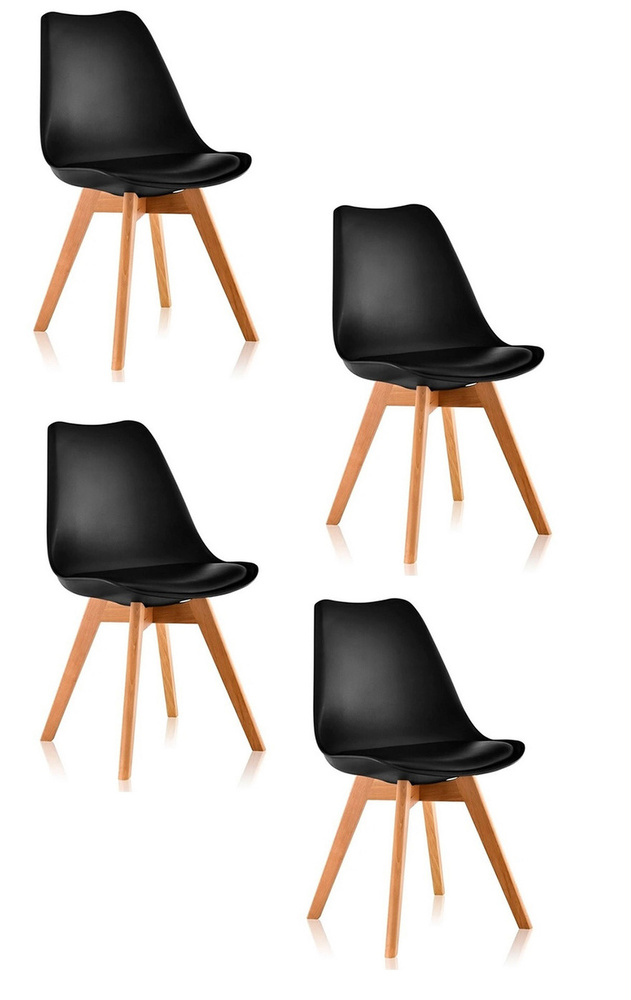 EAMES Комплект стульев, 4 шт. #1