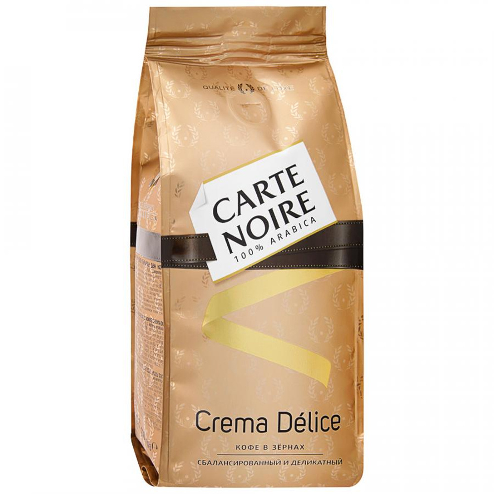 Кофе жареный в зернах Carte Noire Crema Delice, 230г #1
