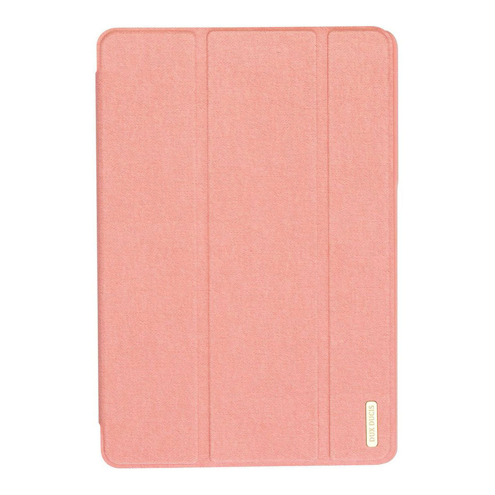 Чехол книжка для iPad Air 4/5 10.9", Dux Ducis Domo series розовый #1