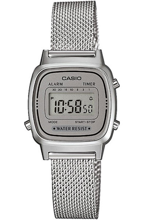 Электронные женские наручные часы Casio Vintage LA670WEM-7E с будильником, таймером и секундомером  #1