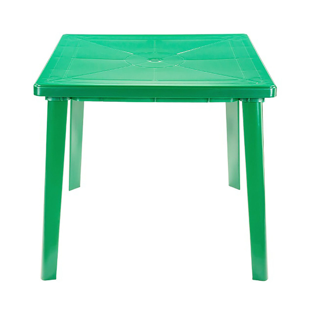 Стол пласт. Квадрат. 80*80*71 см (зеленый) "стандарт пластик"  #1
