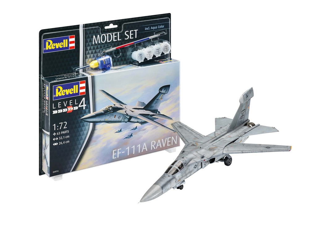 Набор Самолёт радиоэлектронной борьбы EF-111A Raven, Revell, 64974 #1