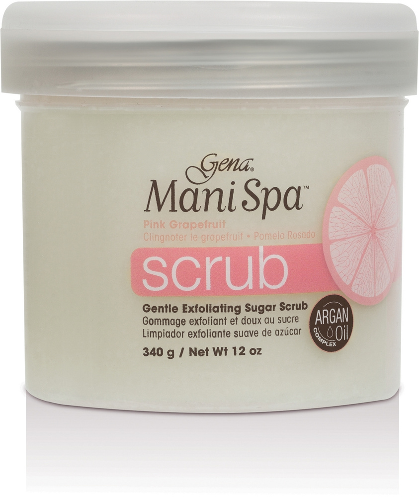 Gena, сахарный скраб для рук с аргановым маслом ManiSPA Sugar Scrub, 340 гр.  #1