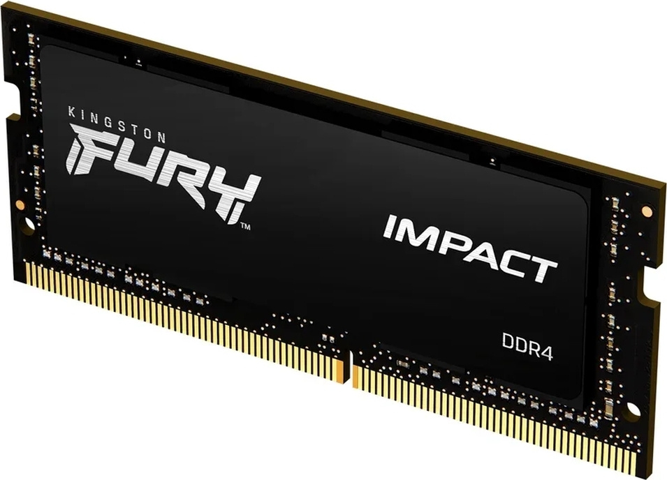 Kingston Fury Оперативная память Impact DDR4 3200 МГц 1x32 ГБ (KF432S20IB/32) #1