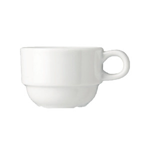 Чашка Tognana Акапулько кофейная 80мл, 87х62х45мм, фарфор, белый, 1 шт.  #1