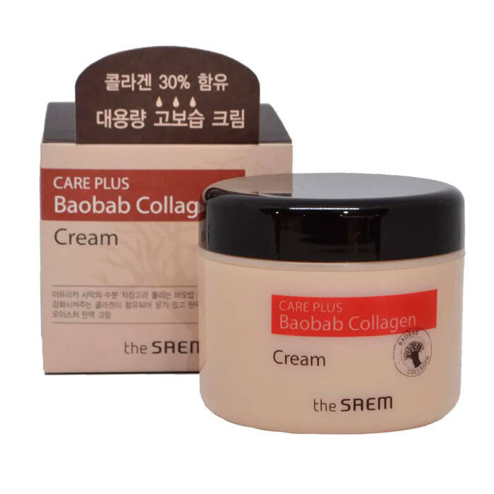 The Saem крем коллагеновый с экстрактом баобаба Care Plus Baobab Collagen Cream  #1