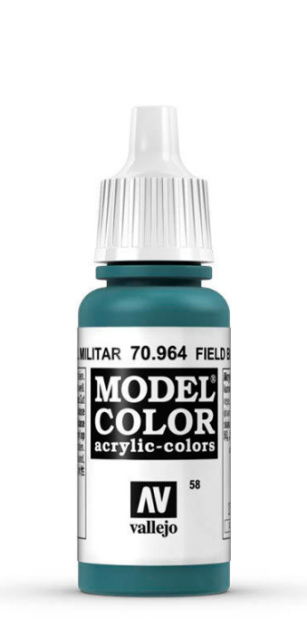Краска Vallejo серии Model Color - Field Blue 17мл. #1