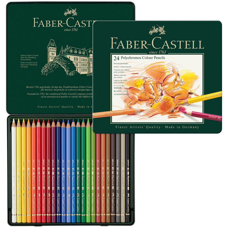Набор карандашей Faber-Castell, вид карандаша: Цветной, 24 шт. #1