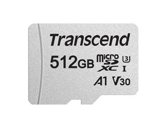 Карта памяти Transcend microSDXC/SDHC 300S 256GB, UHS-I U3 A1 #1