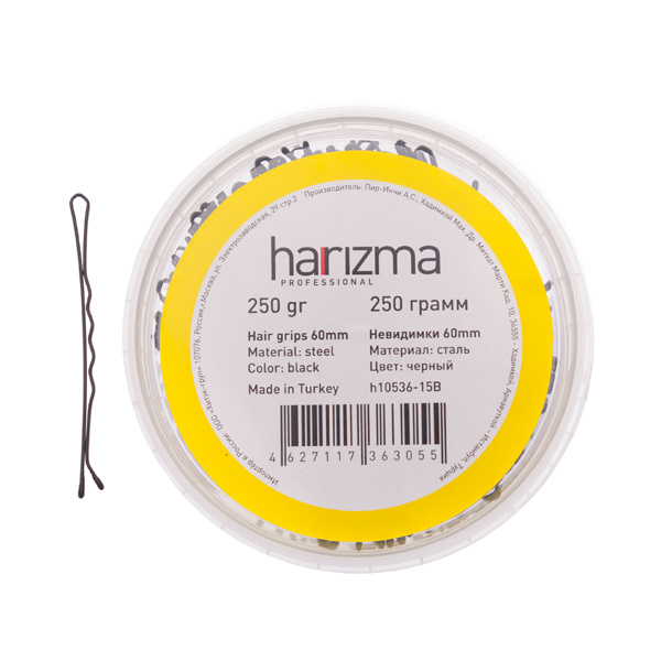 HARIZMA 60 мм волна черные 250 грамм harizma #1