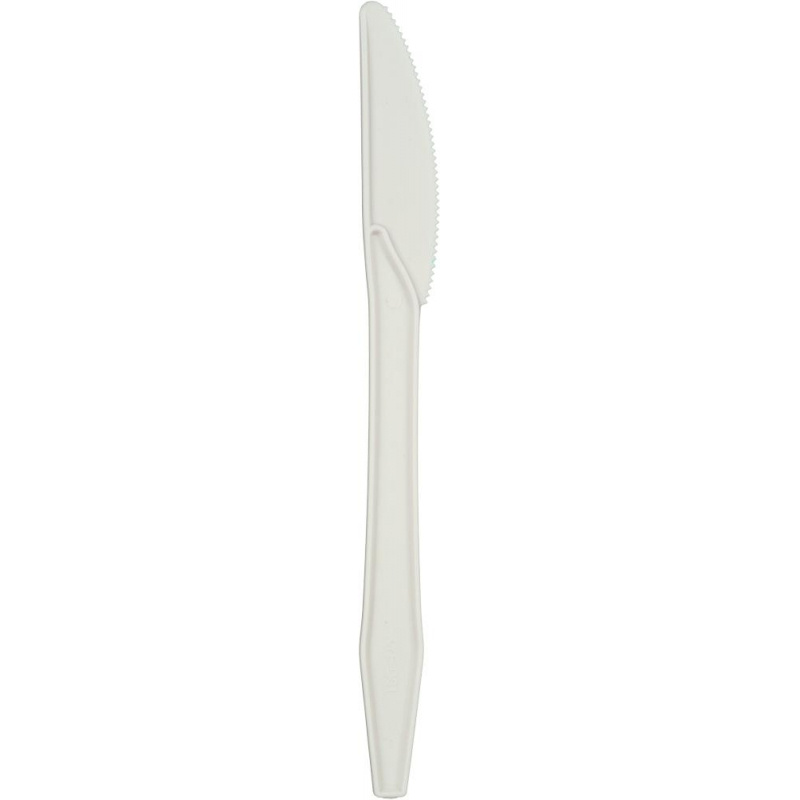 Нож одноразовый 165мм, бел., 50шт/уп #1