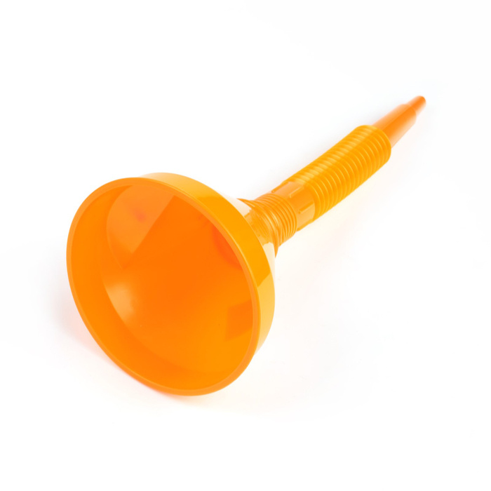 Воронка для ГСМ с сеткой, диаметр 145 мм, высота 340 мм, оранжевый  #1