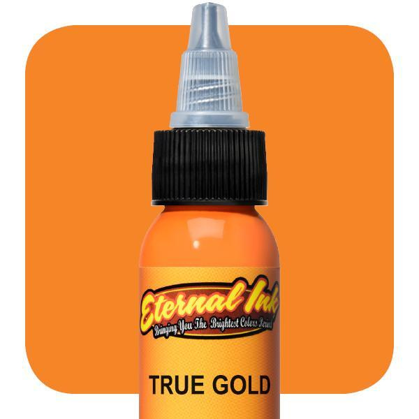 TRUE GOLD Eternal краска пигмент для тату оранжевый оттенок (1/2 oz / 15 мл)  #1