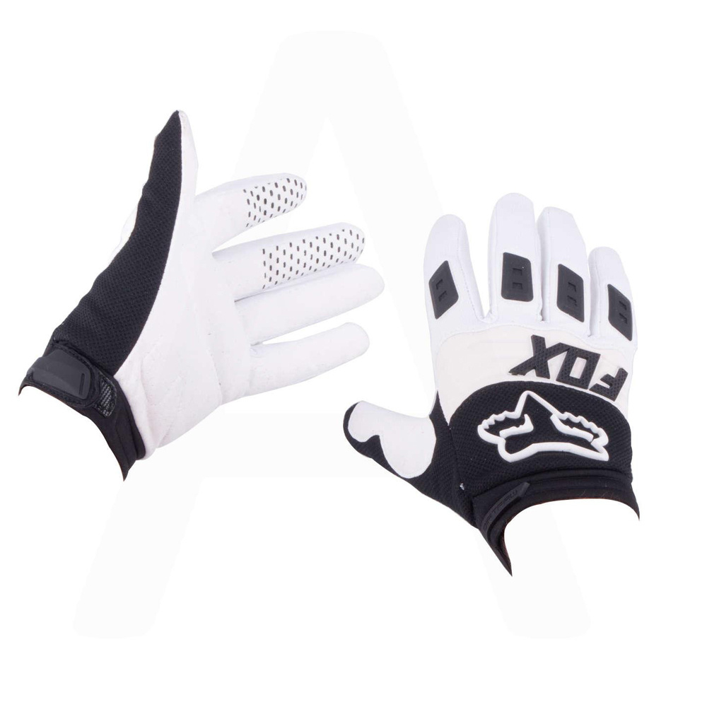 Мото перчатки FOX DIRTPAW, XL, черно-белые #1