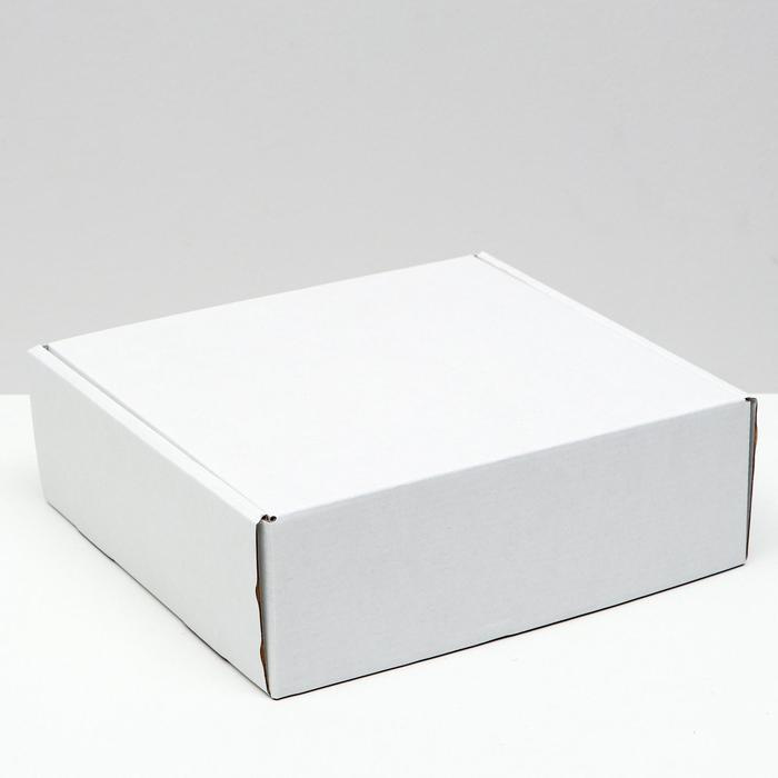 Коробка самосборная, белая, 24 х 23 х 8 см #1