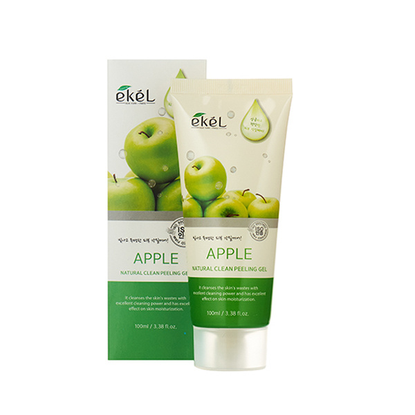 EKEL Natural Clean Peeling Gel Apple Пилинг-скатка с экстрактом яблока #1