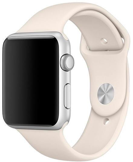 Силиконовый ремешок для умных часов Apple Watch series 1-8 и Эпл Вотч SE Ultra 42-44-45-49 mm / Спортивный #1