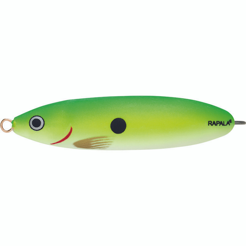 Блесна - незацепляйка RAPALA Minnow SPOON (70 мм, 15 гр) цв. GSU #1