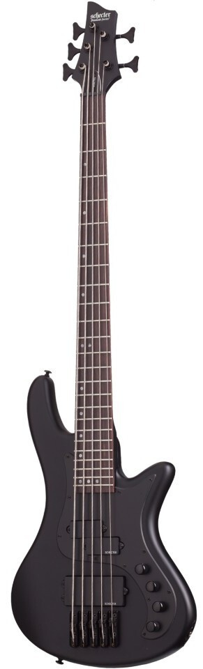 Schecter Бас-гитара STILETTO STEALTH-5 SBK, корпус Липа #1