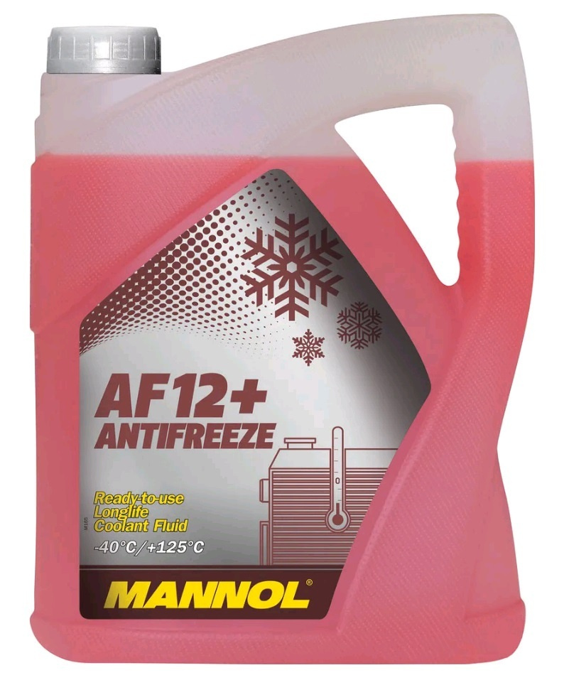 MANNOL Антифриз красный 5л AF12+ Longlife -40*C 4012 #1